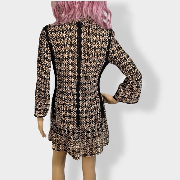 Alfani Chain‎ Print Pleated Button Down Dress - Picture 3 of 4